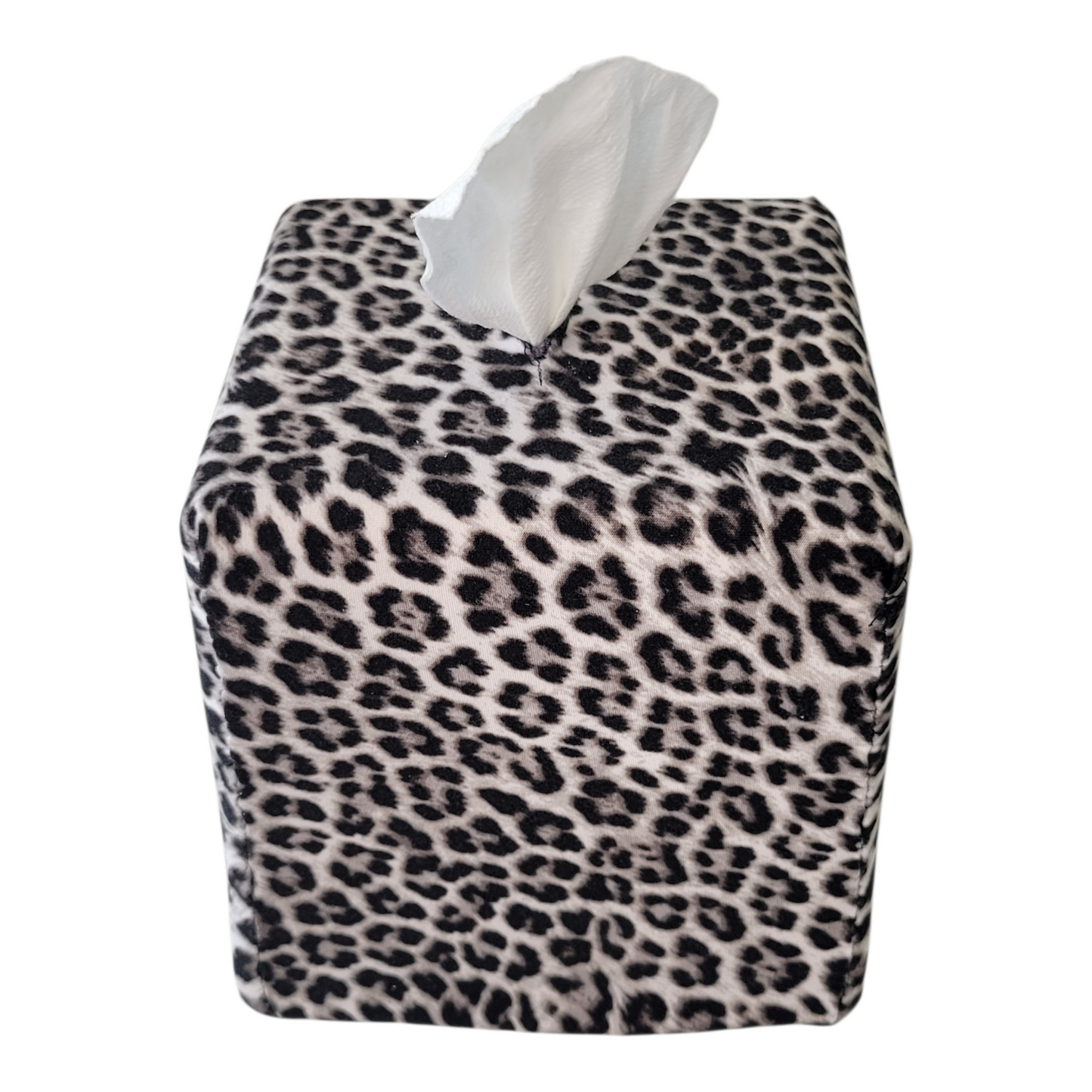 5 Gray Black and White Leopard AchooCover