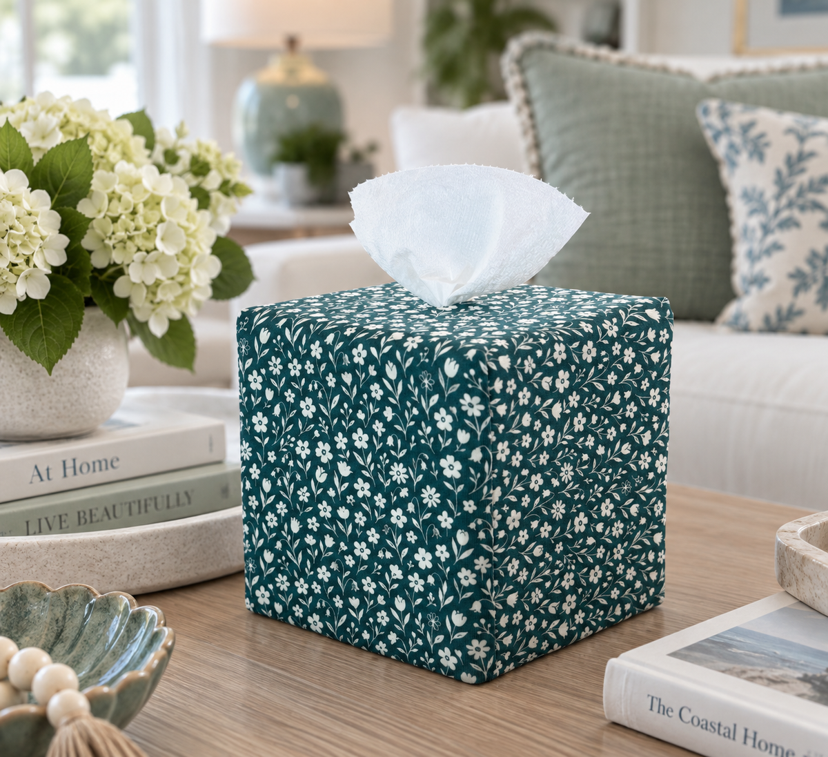 Atlantic Teal Bloom AchooCover
