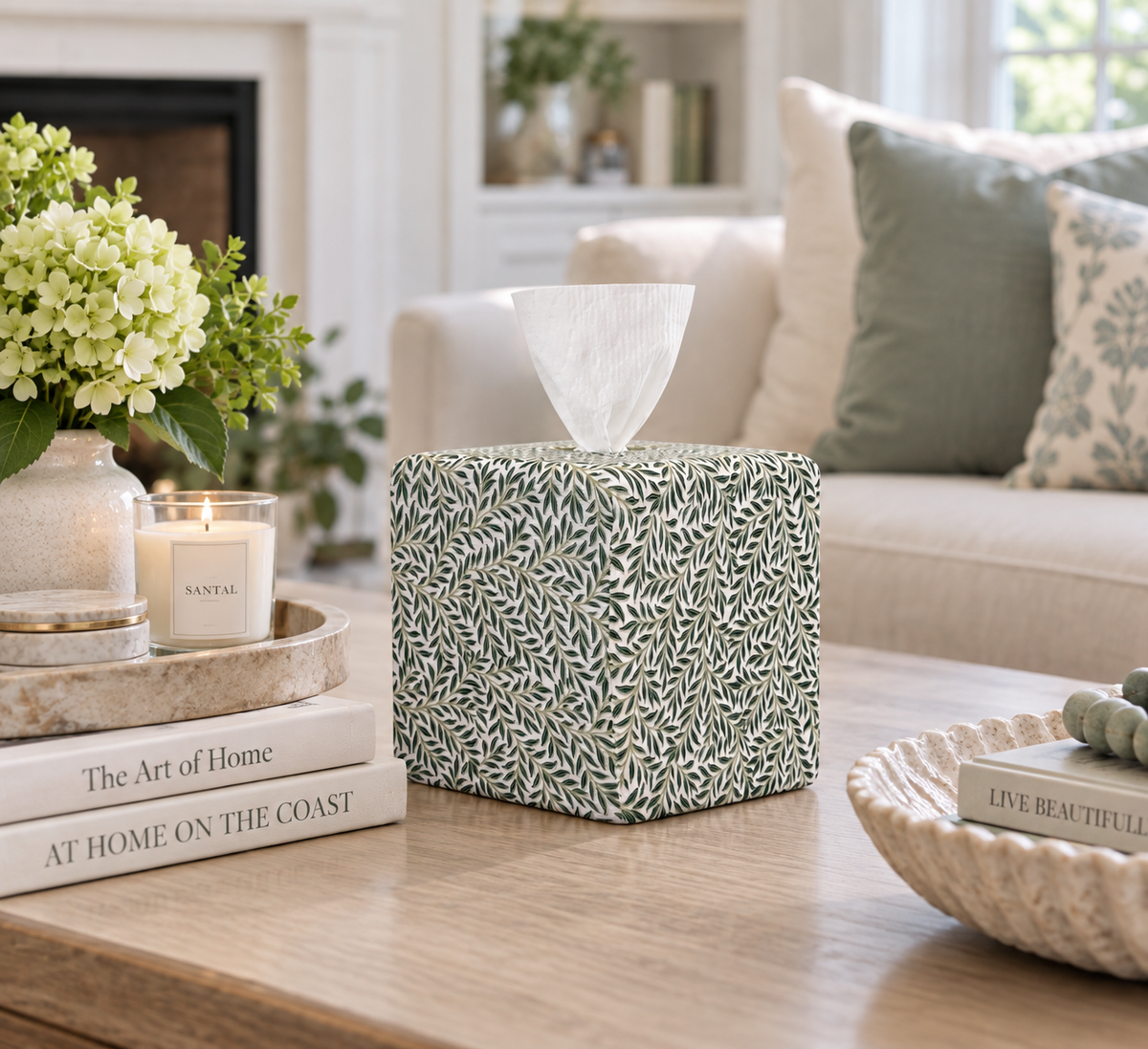 Botanical Green Leaf AchooCover