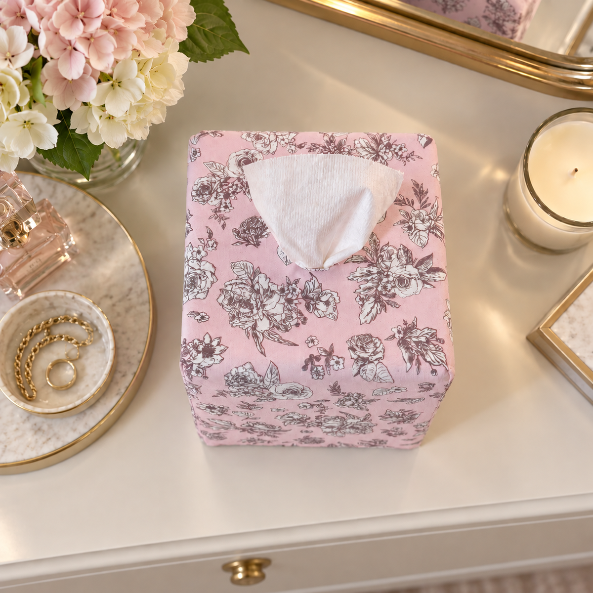Rosewater Garden Toile AchooCover