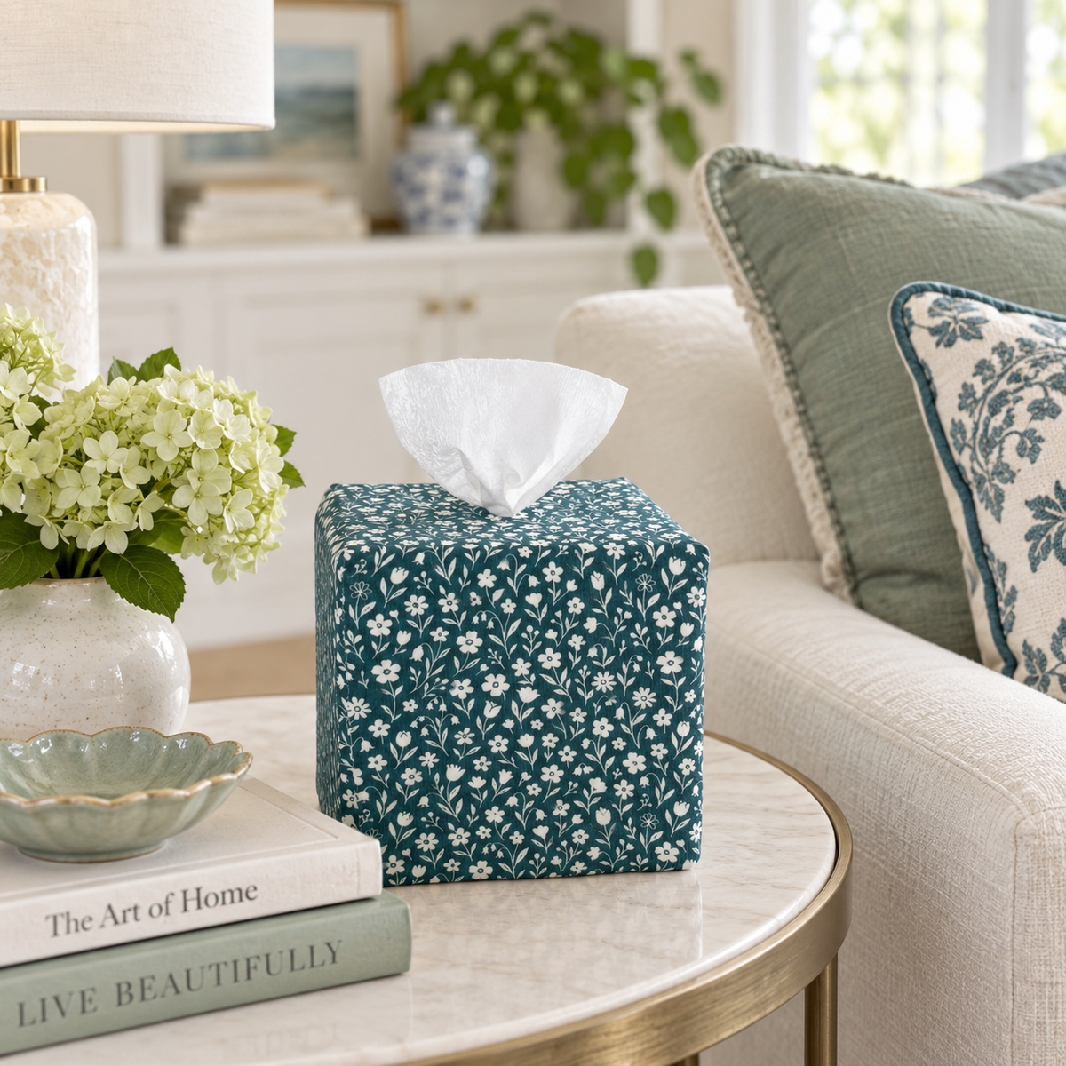 Atlantic Teal Bloom AchooCover