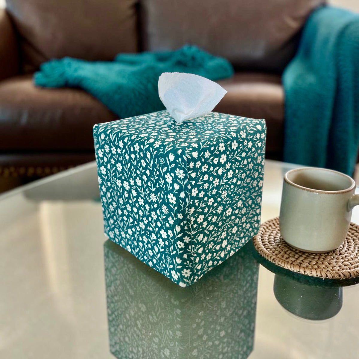 Atlantic Teal Bloom AchooCover