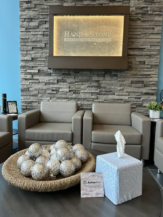 Soft Sky Leaf at Hand & Stone