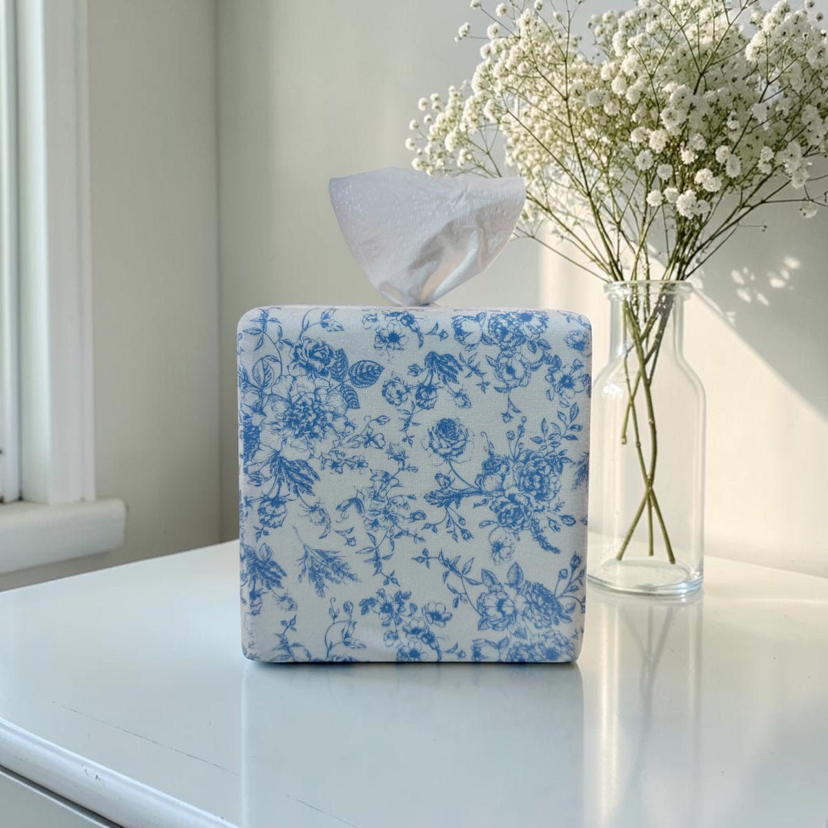 French Blue Heirloom Toile AchooBox