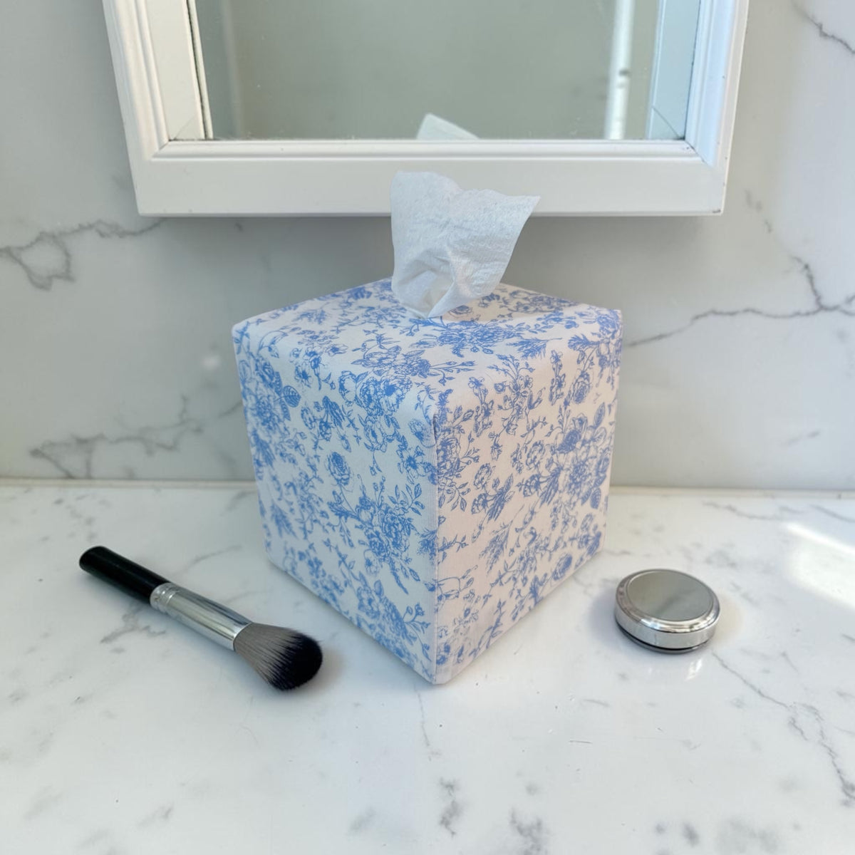 French Blue Heirloom Toile AchooBox