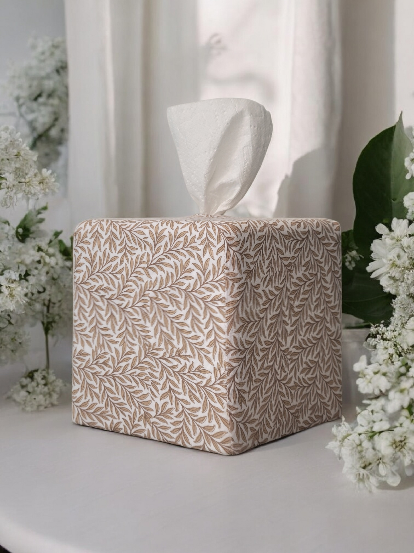 Natural Linen Leaf AchooCover