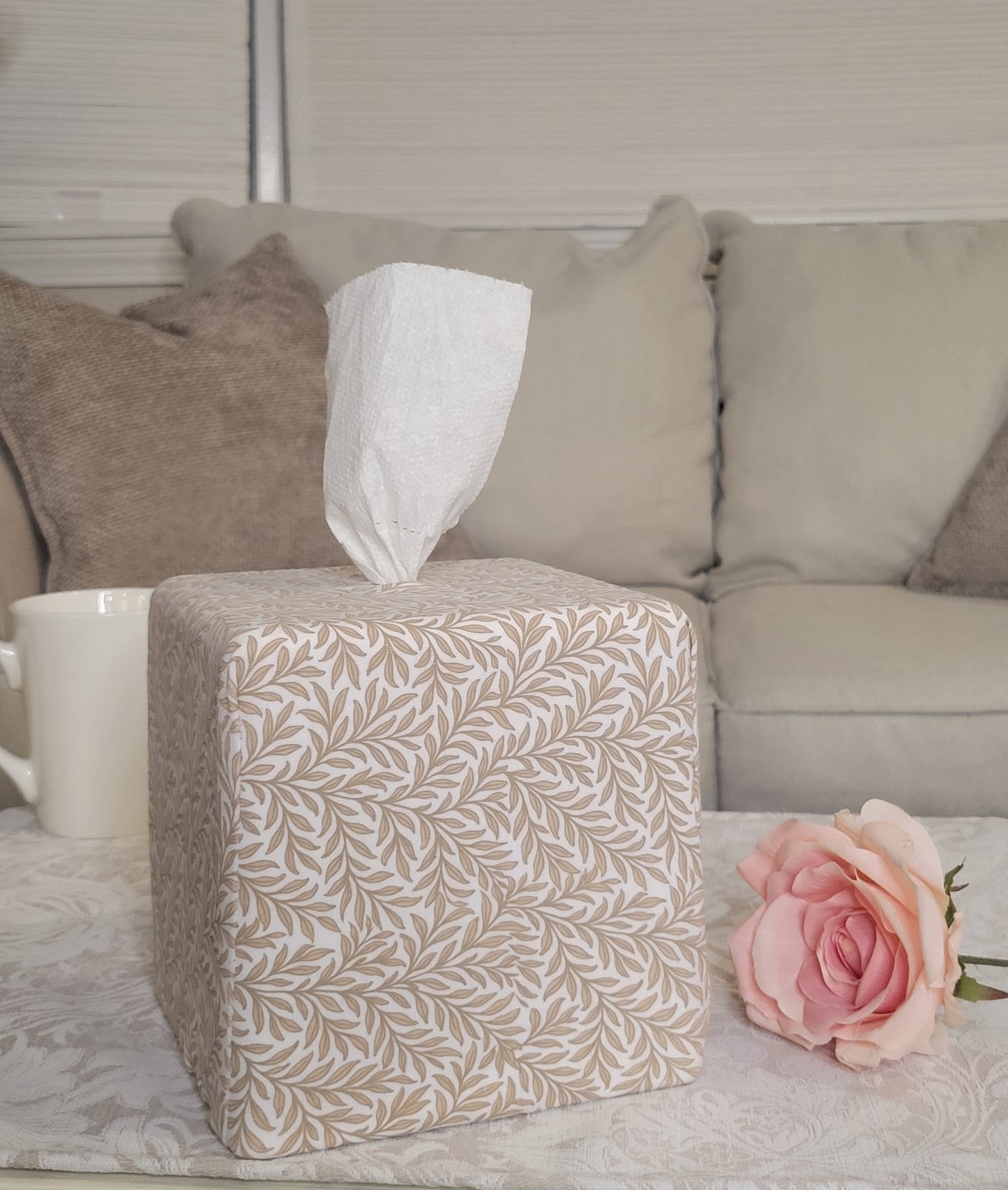 Natural Linen Leaf Core Set